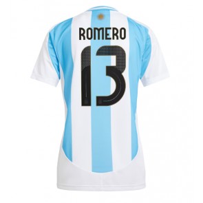 Argentina Cristian Romero #13 Hemmatröja Kvinnor Copa America 2024 Kortärmad